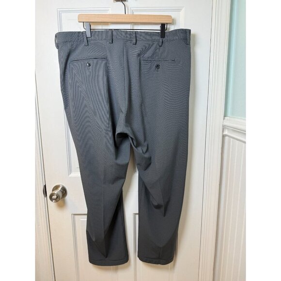 Greg Norman Grey and Black Houndstooth Performance Golf Pants Men's Sz 40 x 29 - Picture 8 of 14
